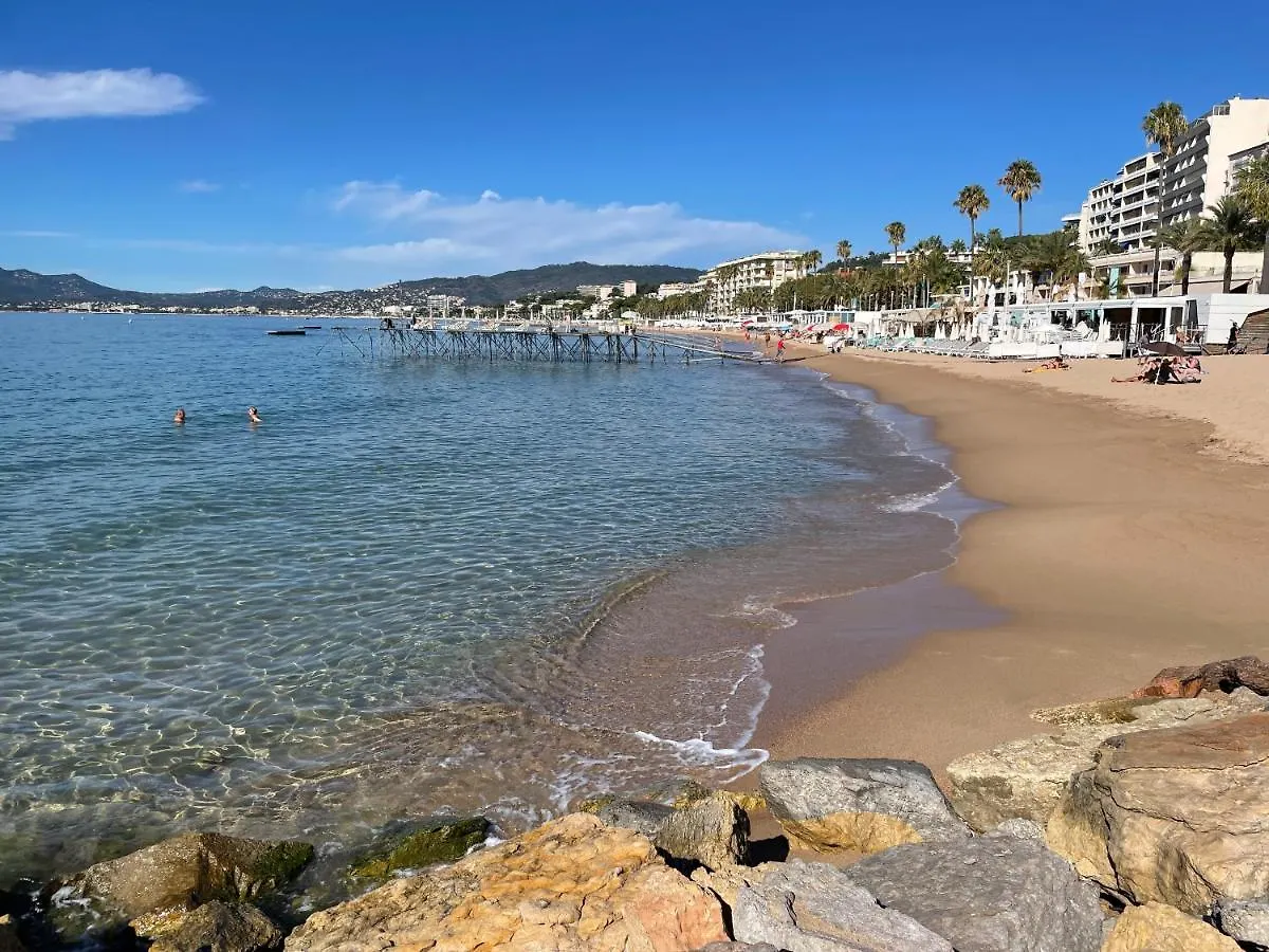 Studio De Charme Au Coeur De Cannes 2 Min Plage Et 10 Congres